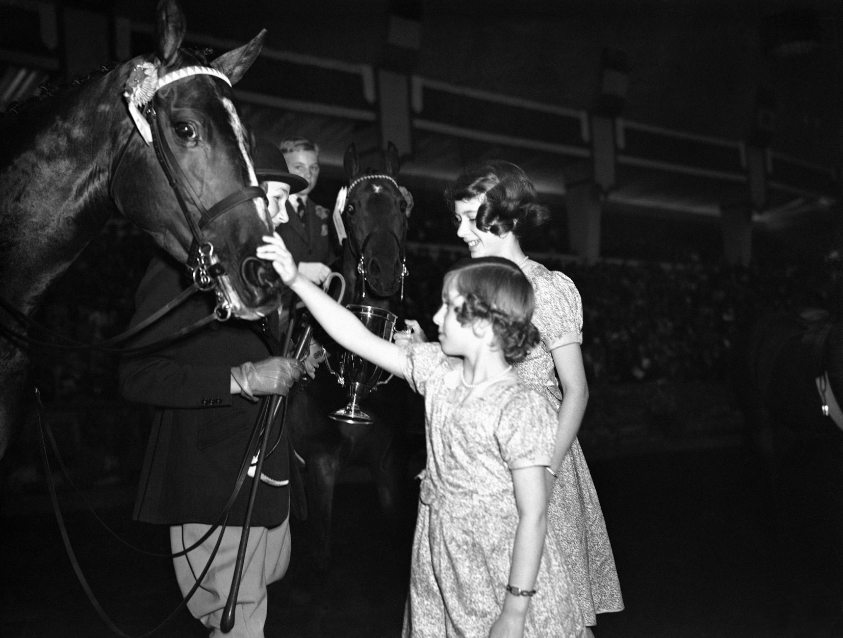 1939: Princess Elizabeth and Princess Margaret